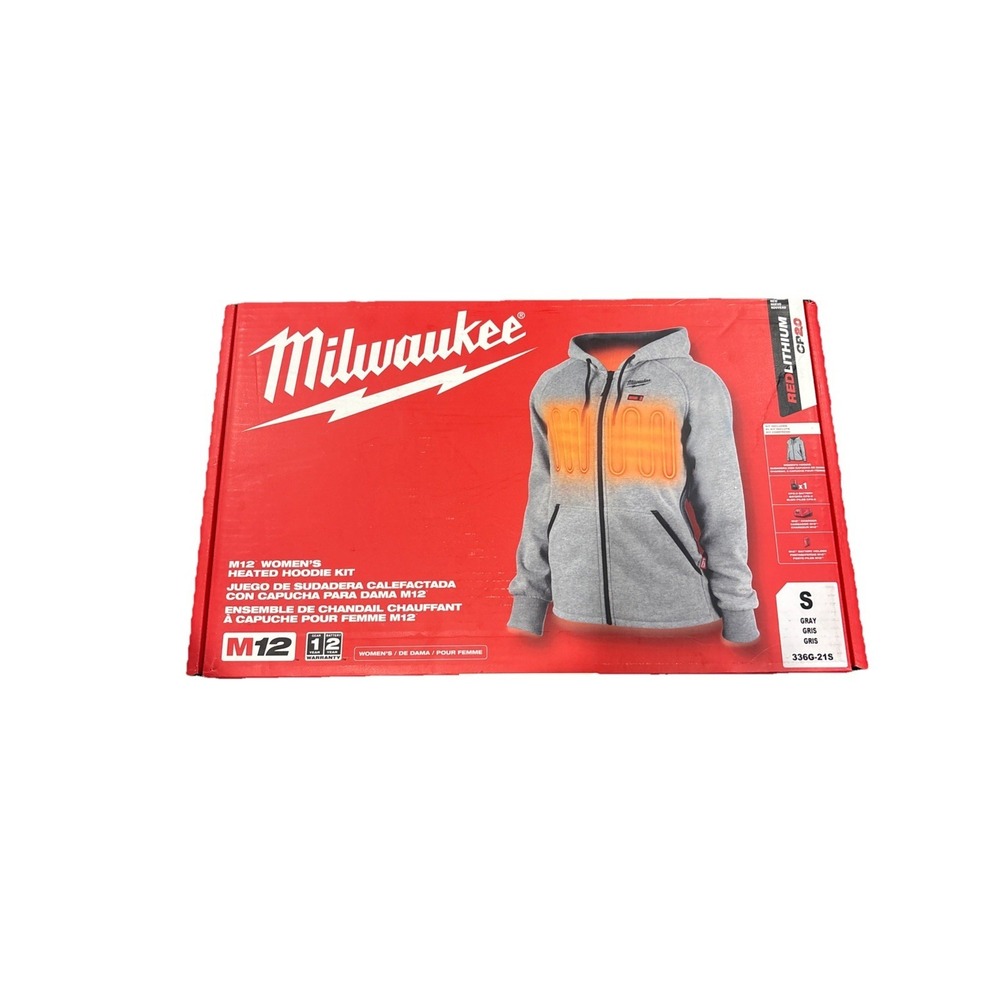 Milwaukee 336G-21S Women's Hoodie - Gray